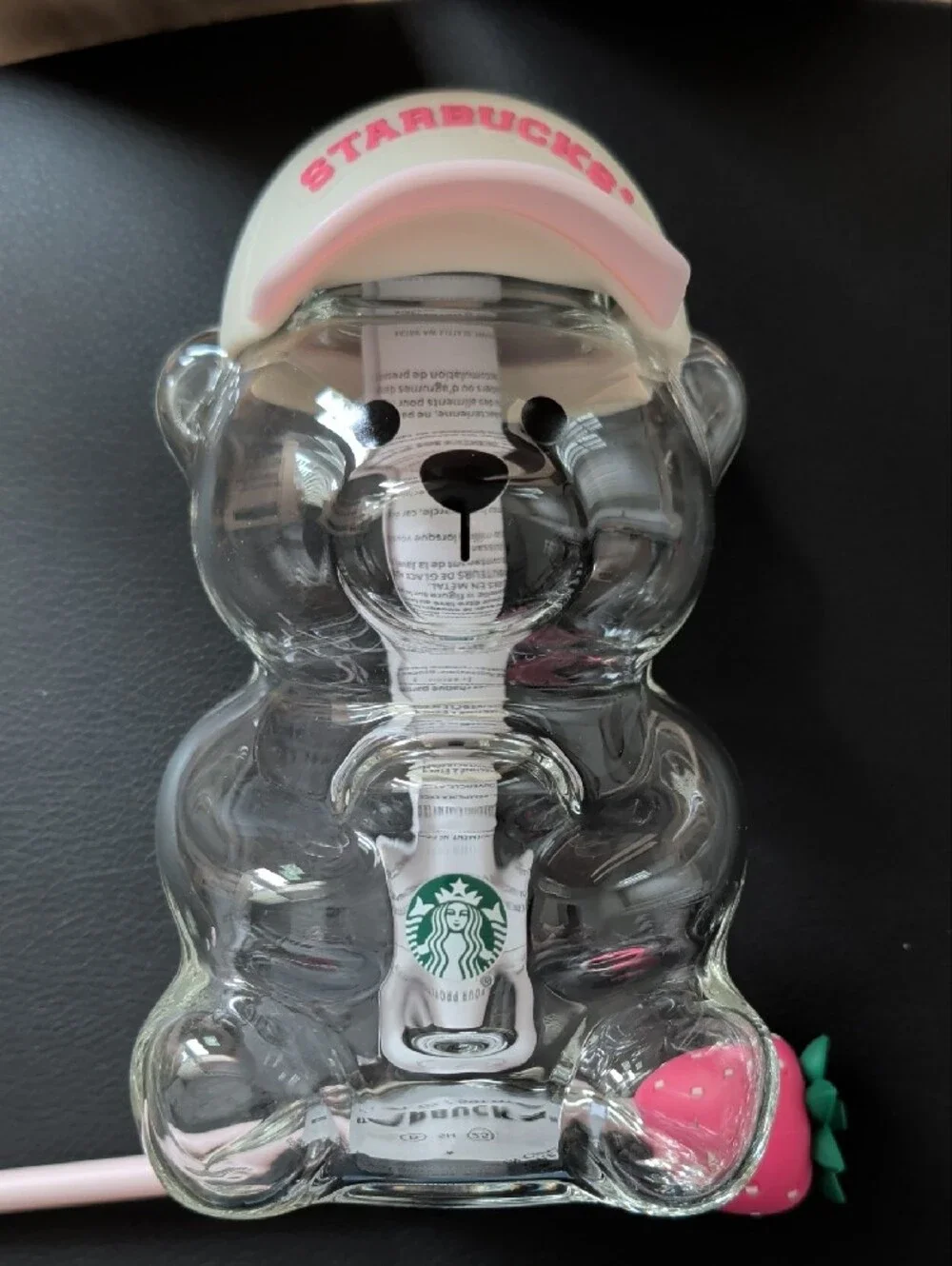 Starbucks 20 oz Glass Bearista 